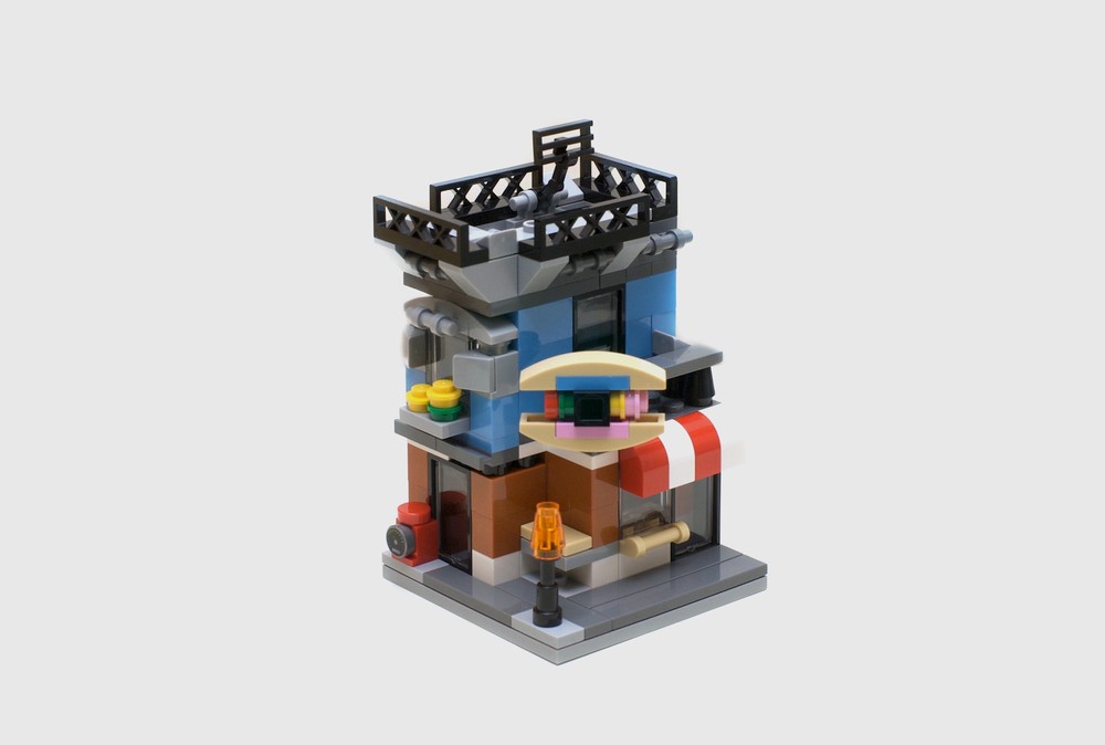 Lego Mini Modular: Corner Deli