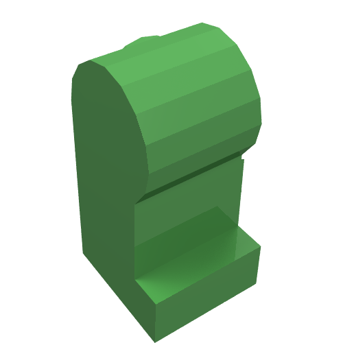 Lego Leg, Right / Bright Green
