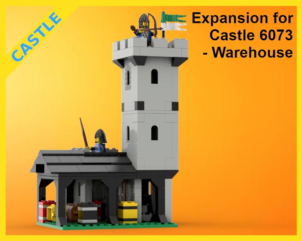 Lego Classic Castle Expansion - 6073 - Warehouse