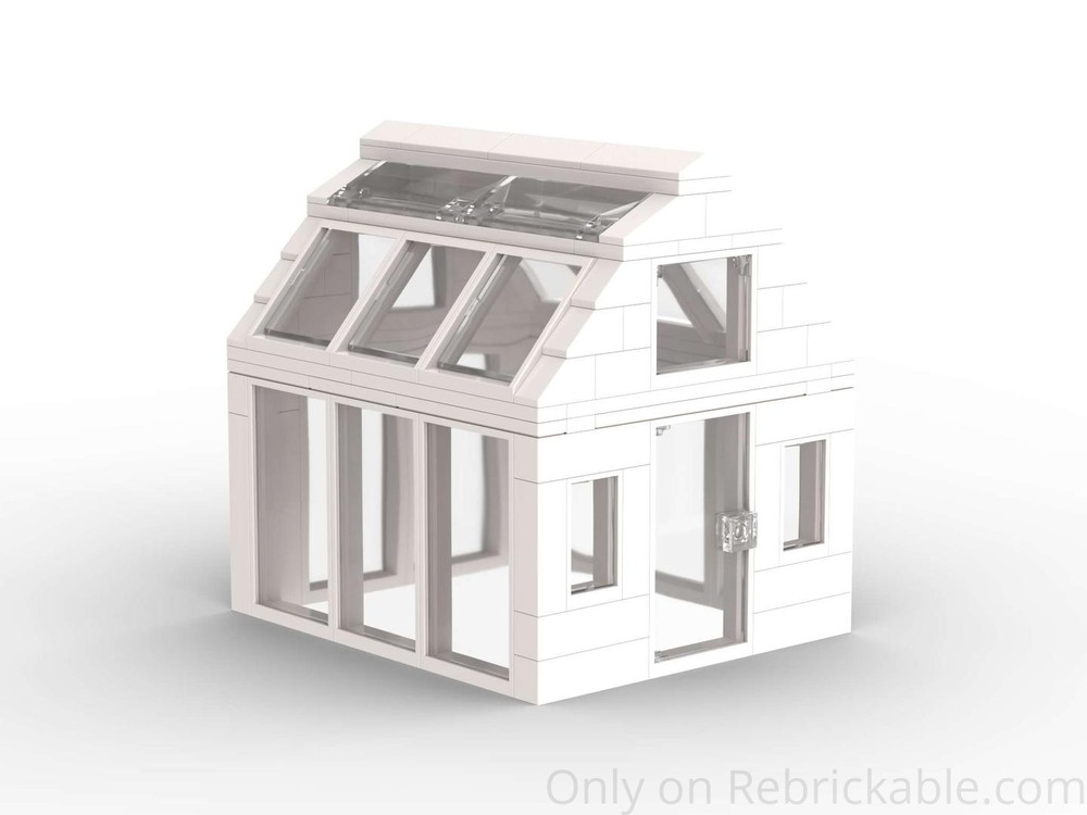 Lego Classic Backyard Greenhouse