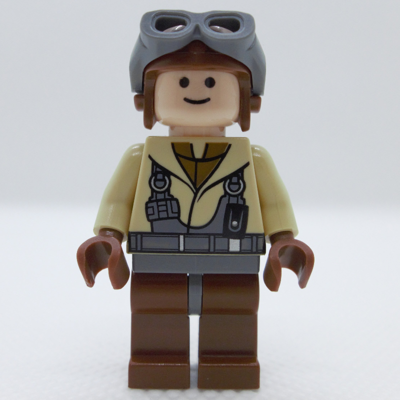 Lego Naboo Fighter Pilot, Tan Jacket