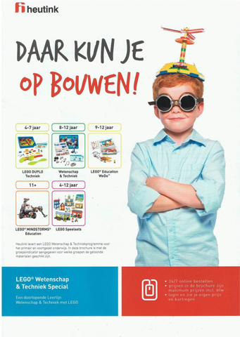 Lego 2012 Large Dutch Education - heutink (DAAR KUN JE OP BOUWEN!)