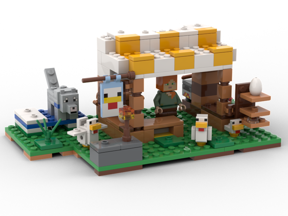 Lego Chicken Stall