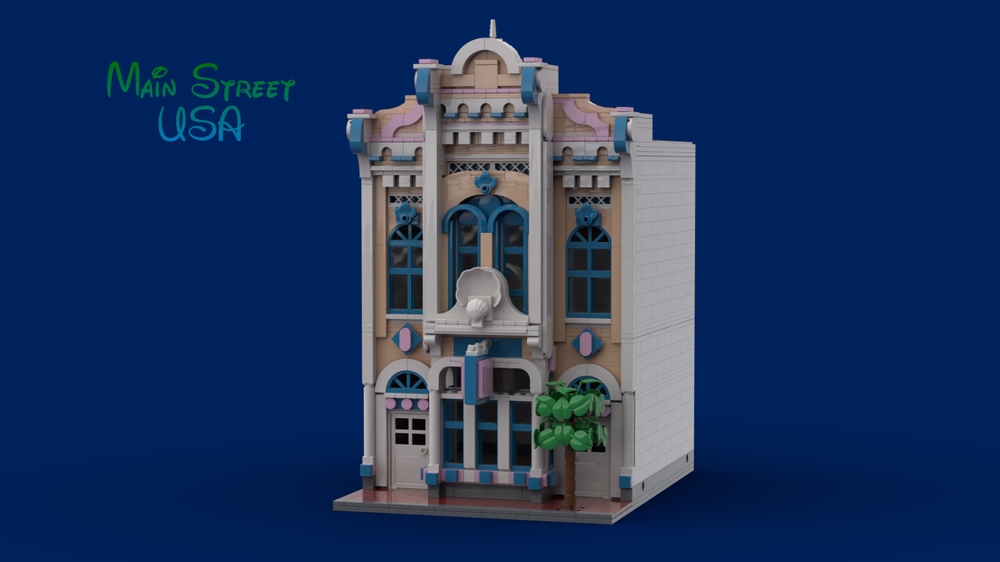 Lego Magic Kingdom Confectionary: Second Facade