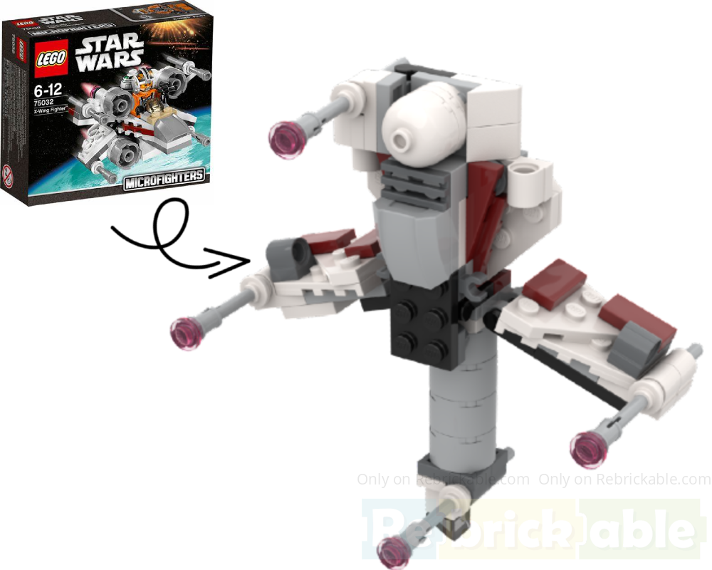 Lego B-Wing Fighter