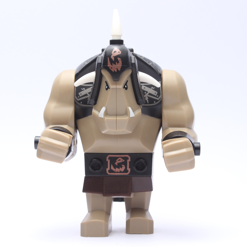 Lego Troll, Dark Tan with Tattoos (Big Fig)
