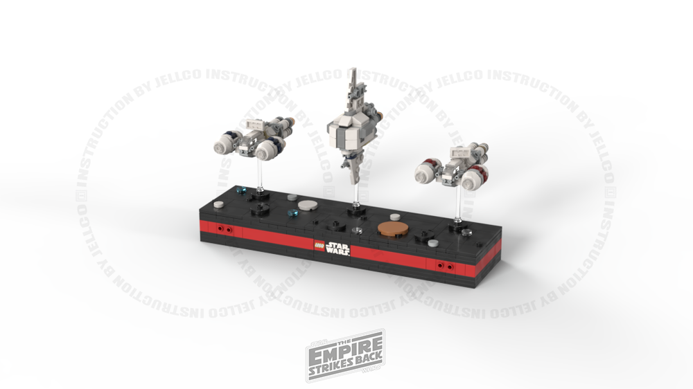 Lego Episode V Unknown Ships for Rebel Fleet Complete Eition