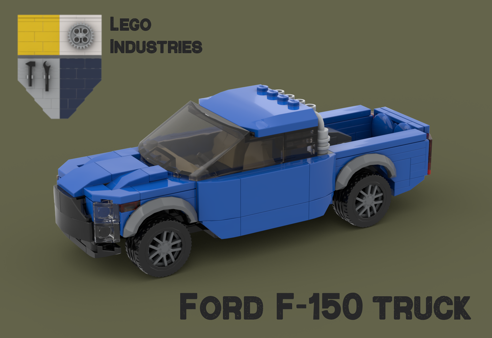 Lego Ford F-150 Truck (blue)