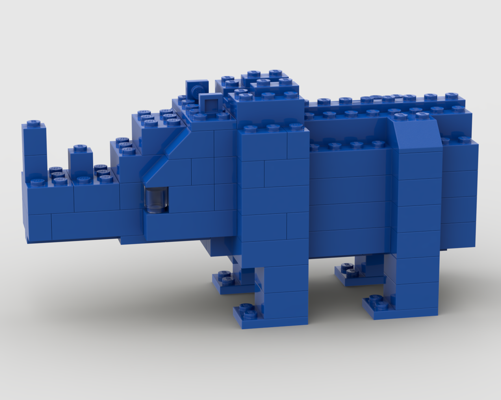 Lego Blue Rhino