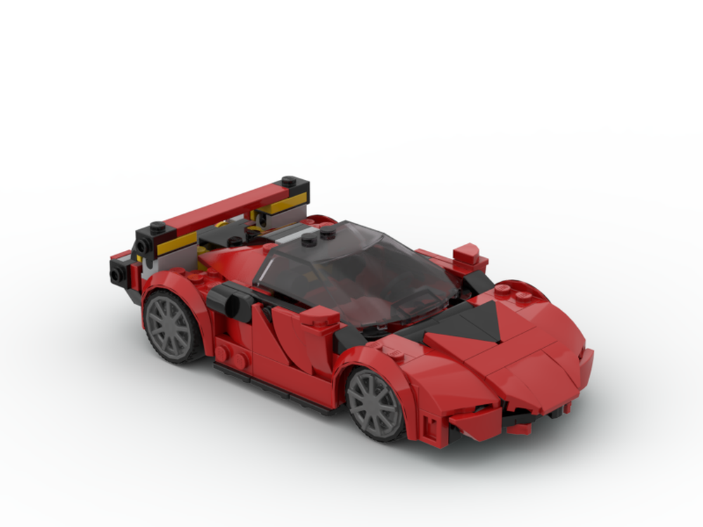 Lego Corvette-ish car using 76914