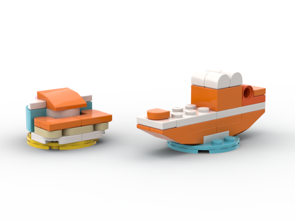 Lego 30714 - Cargo Ship with Dock
