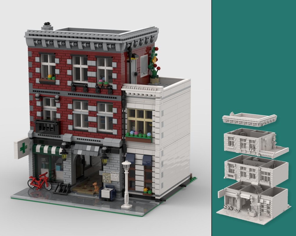 Lego Modular Pharmacy