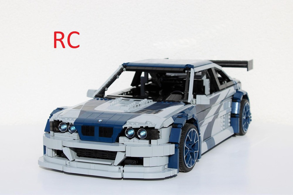 Lego BMW M3 E46 GTR Most Wanted - RC
