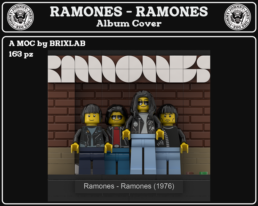 Lego Ramones - Ramones Album Cover