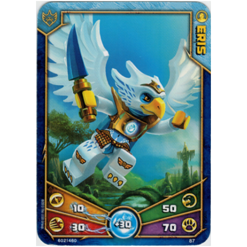 Lego Trading Card, Legends of Chima Deck #1: 87 [Eris]