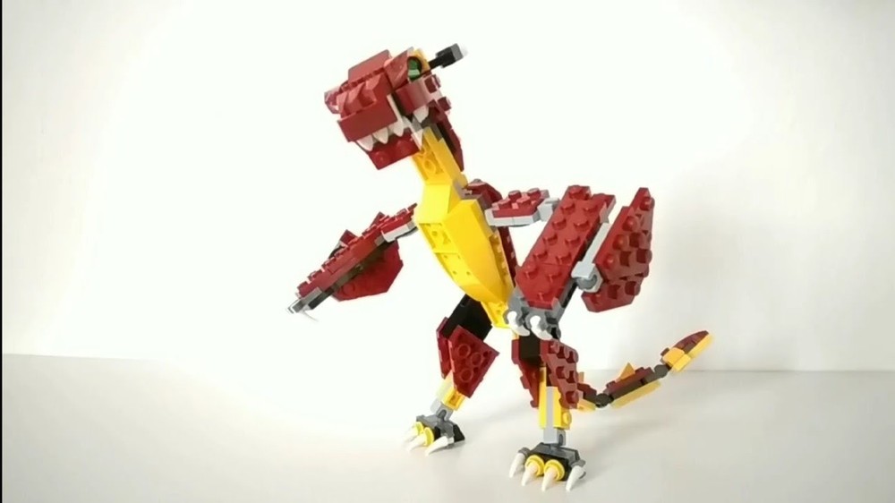 Lego Dragon-form Shyvana Lego: 31073 Alternate With Build Video!