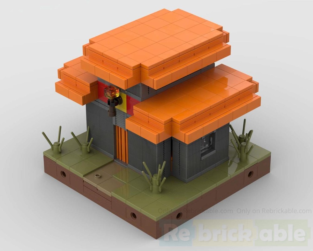 Lego the Savanna_Village part E: Savanna_Village_Temple_2