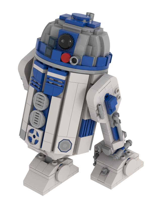 Lego Roundified Head-Mod for Mid-size R2-D2
