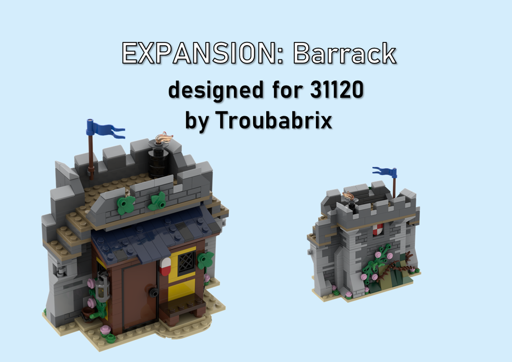Lego 31120 Expansion: Barrack