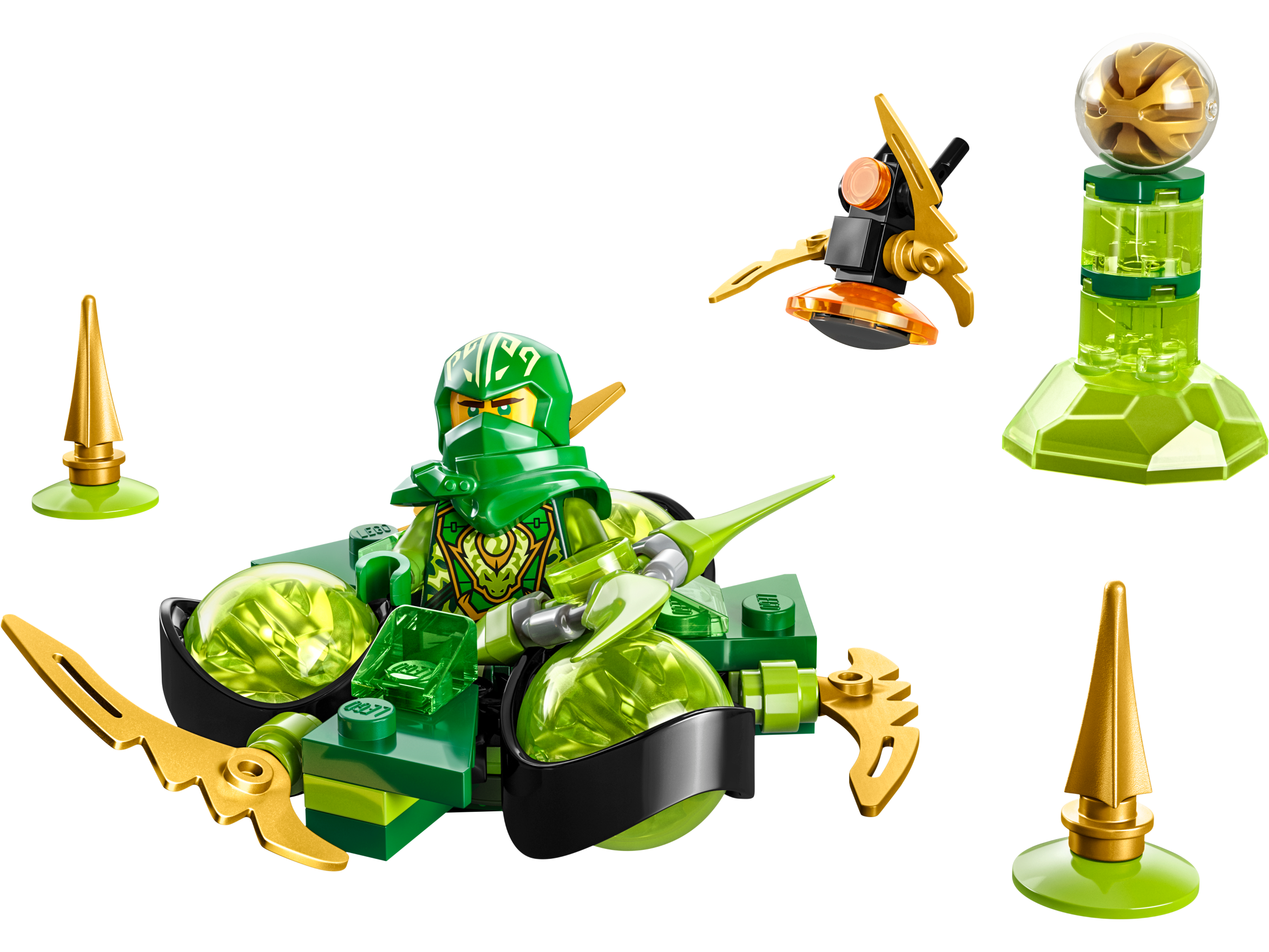 Lego Lloyd's Dragon Power Spinjitzu Spin