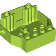 Lego Vehicle Base 6 x 5 x 2 [2 Seats] / Lime