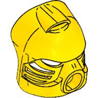Lego Large Figure Mask Hau [Plain] / Yellow