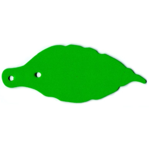 Lego Belville, Plant, Leaf 6 1/2 x 16 For Set 5862 / Green