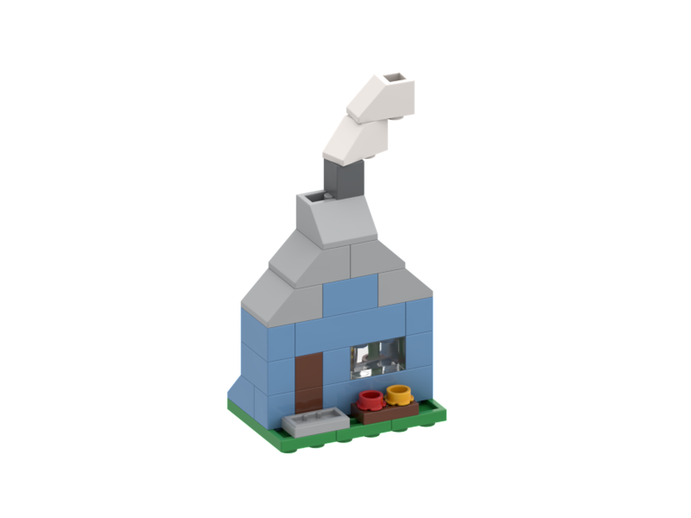 Lego Upside Down House