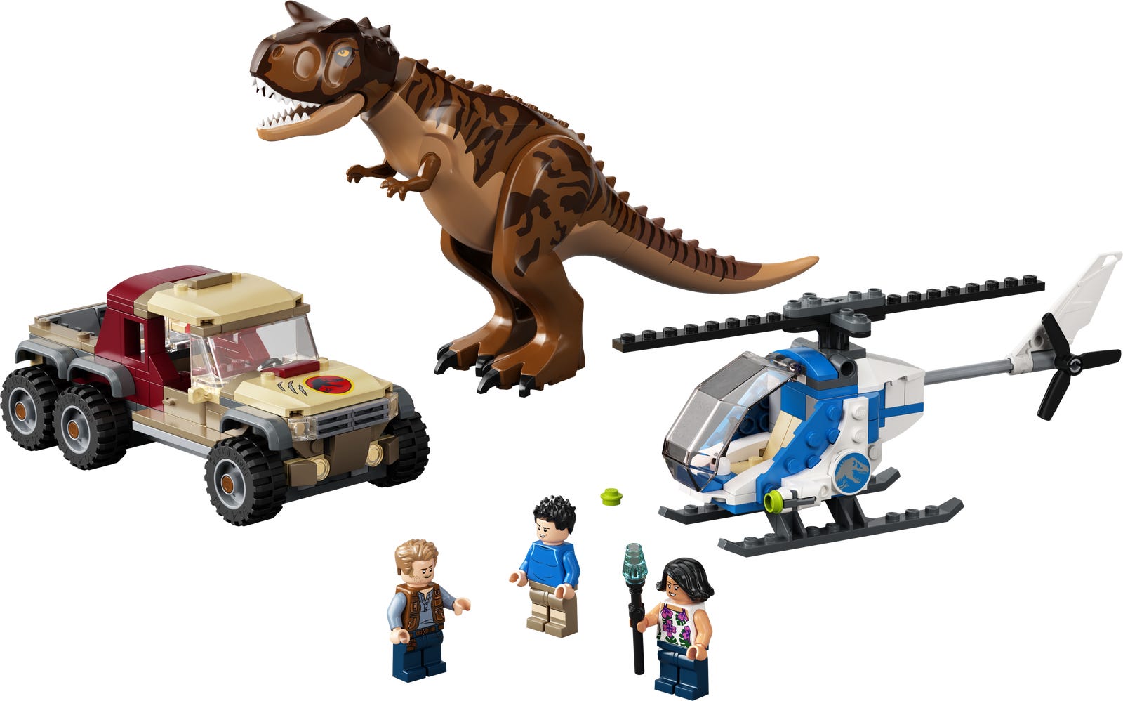 Lego Carnotaurus Dinosaur Chase