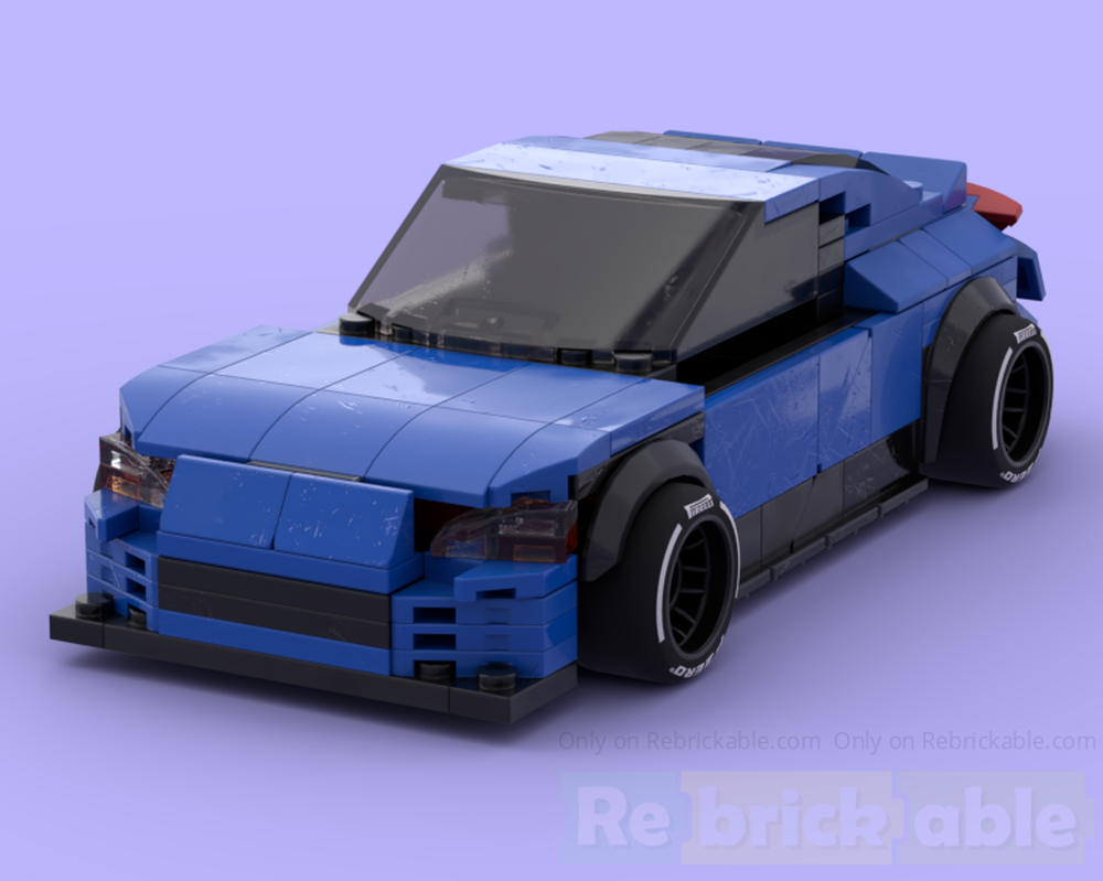 Lego 2023 SUBARU BRZ (8 WIDE VERSION)