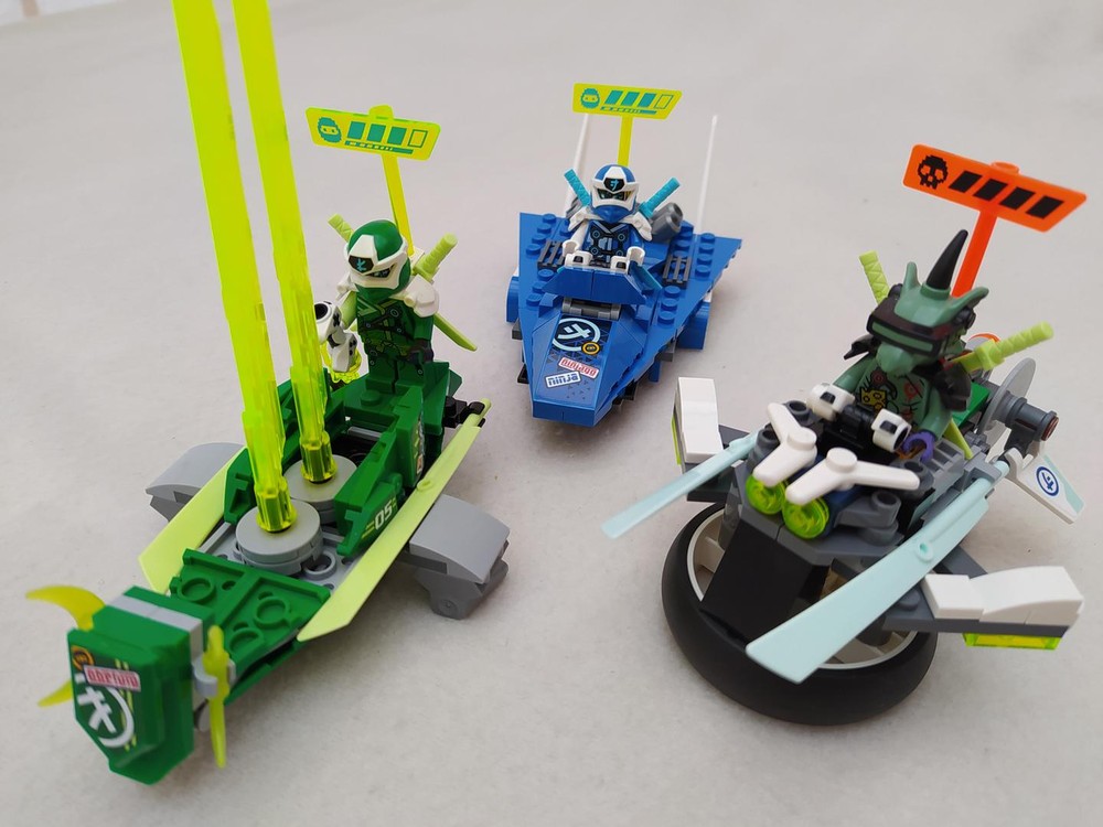 Lego 71709 Jay and Lloyd's Velocity Boats