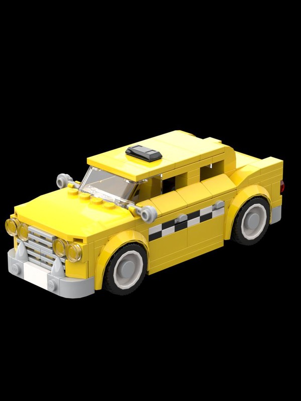 Lego Old Yellow Cab