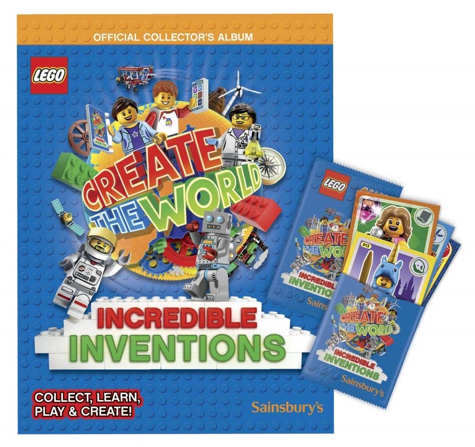 Lego Create the World Trading Cards: Incredible Inventions