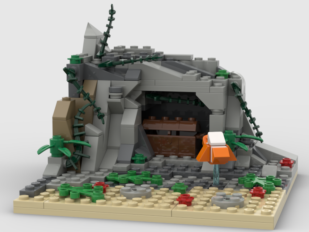 Lego Underwater Sea Cave