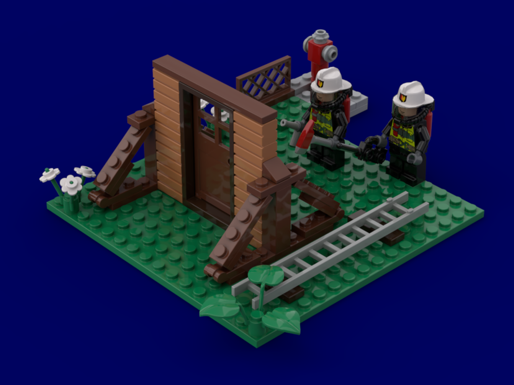 Lego Fire department training service