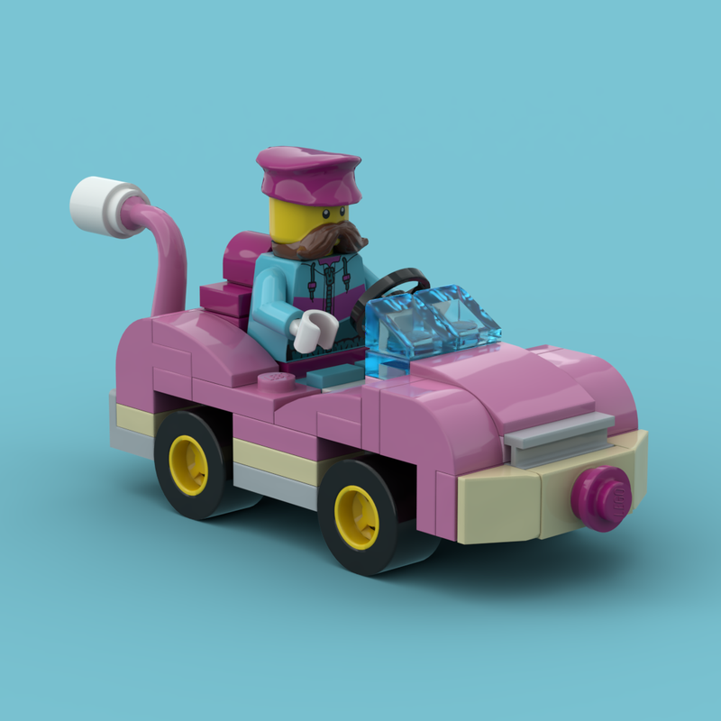 Lego Mario Kart - Cat Cruiser