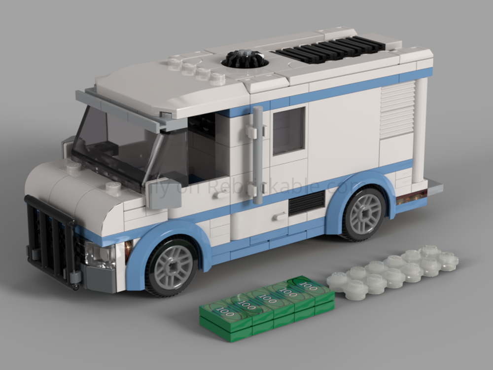 Lego Mister Freeze's Getaway Van
