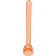 Lego Antenna 1 x 4 with Rounded Top / Trans-Neon Orange