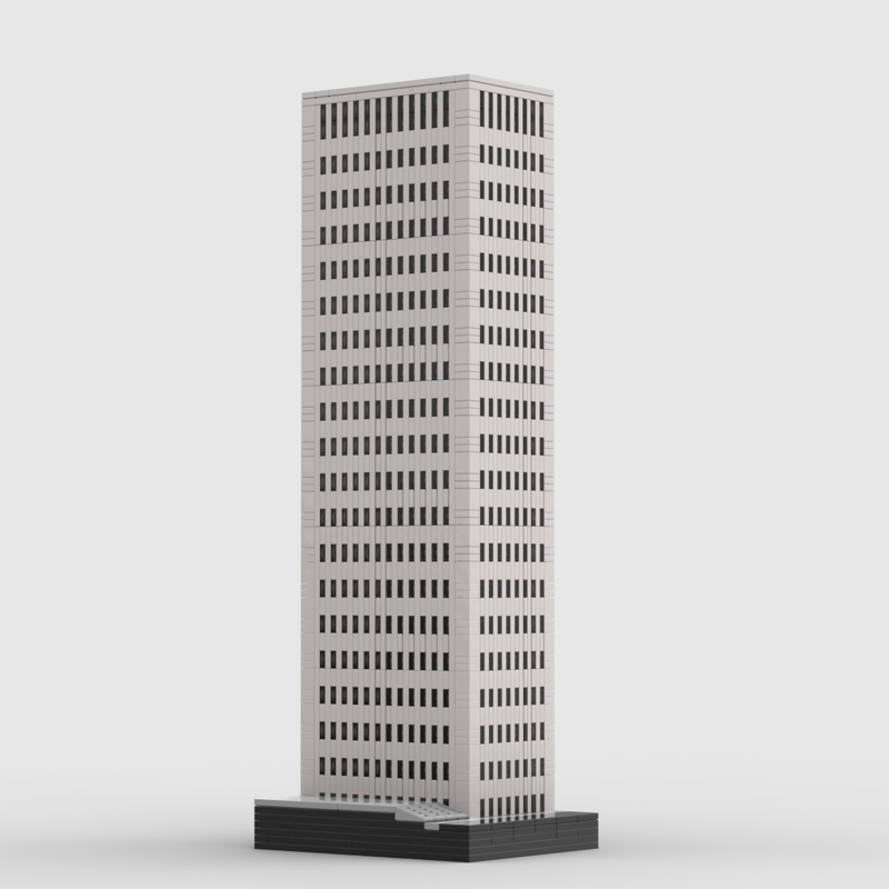Lego One Shell Square at 1/650th Square