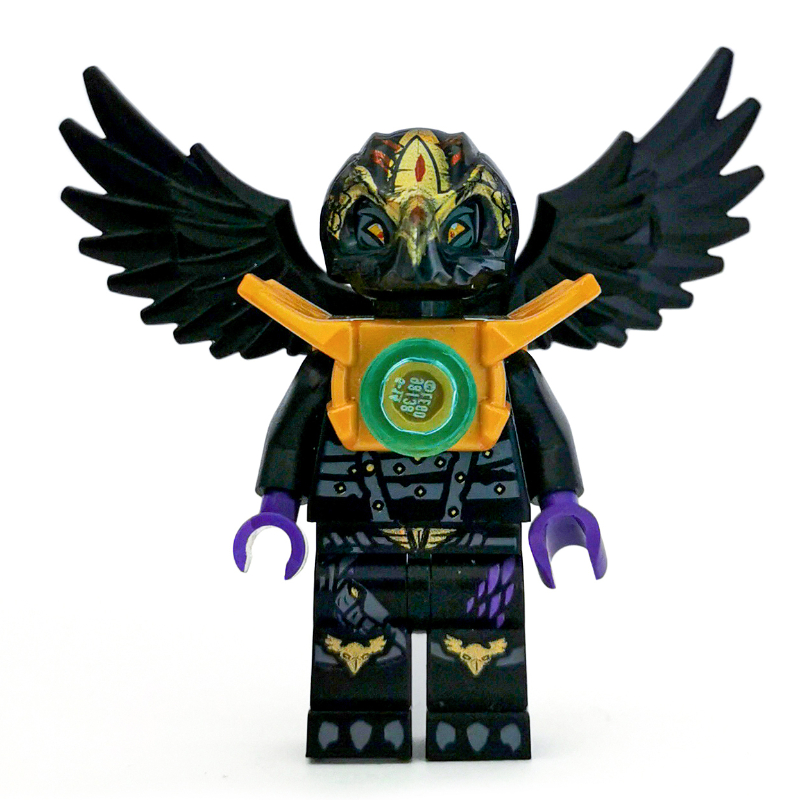 Lego Rawzom with Pearl Gold Shoulder Armor