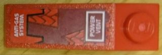 Lego Slope 33 3 x 1 with 'ANTI-GAS SYSTEM' and 'POWER VENT' Pattern (Sticker) - Set 8111