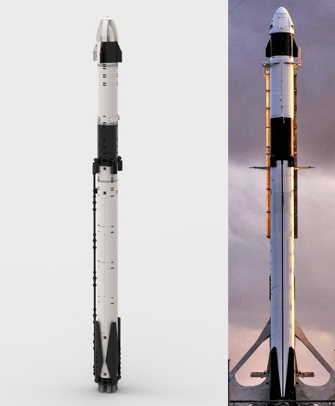 Lego 1:110 SpaceX Falcon 9
