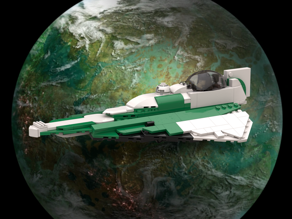 Lego Luminara Unduli's Delta-7B Aethersprite-class Starfighter