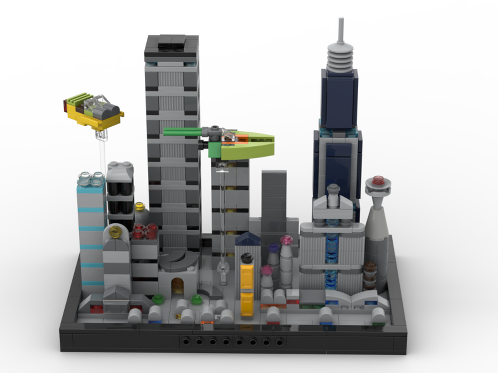 Lego Coruscant Bounty Hunter Chase