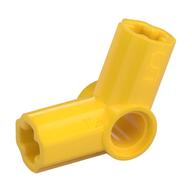 Lego Technic Axle and Pin Connector Angled #5 - 112.5° / Yellow