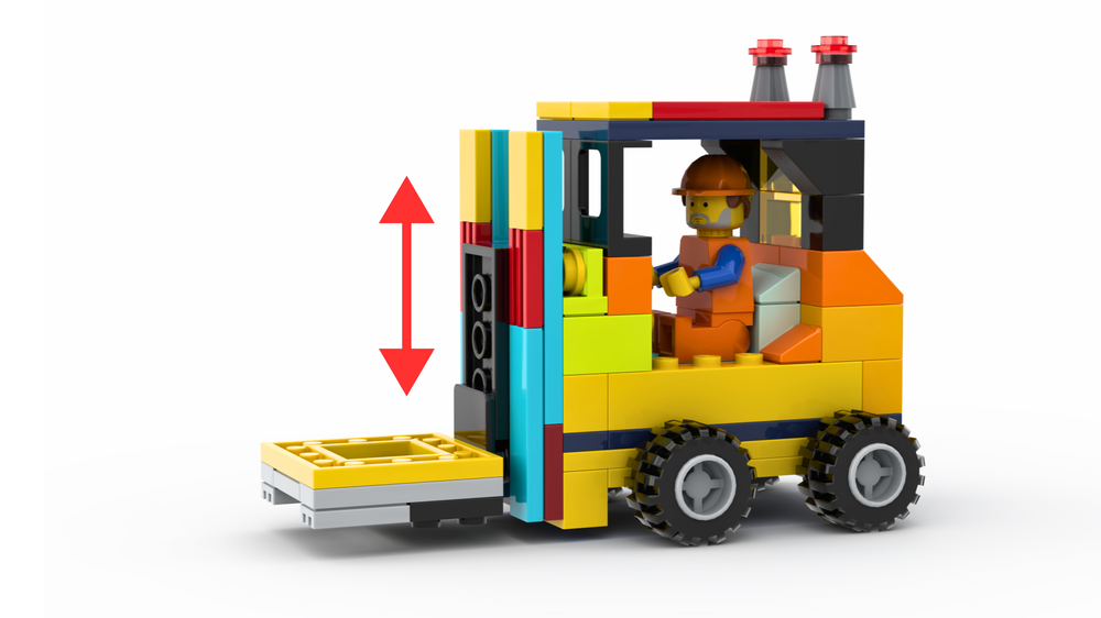 Lego 10696 Forklift