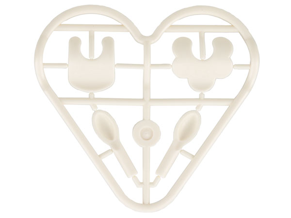 Lego Belville Accessories - Complete Sprue - Baby Bibs and Spoons