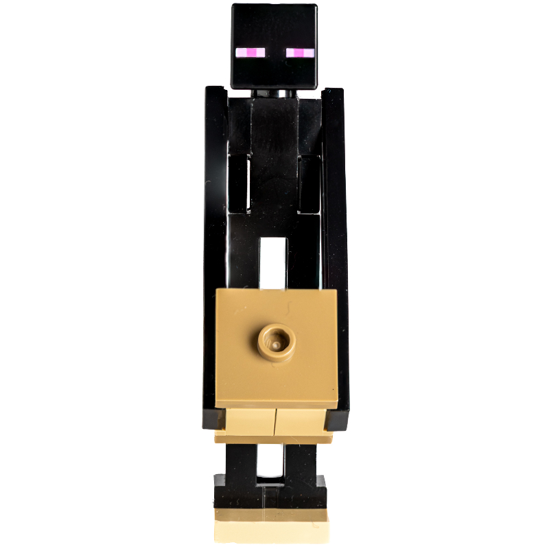 Lego Enderman, Dark Tan Box, Foot Plate
