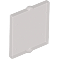 Lego Glass for Window 1 x 2 x 2 Flat / Trans-Brown