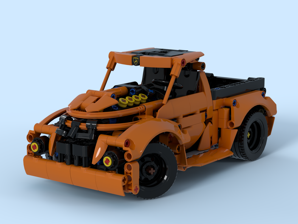 Lego 42196 Alternative model 50s Pickup Truck